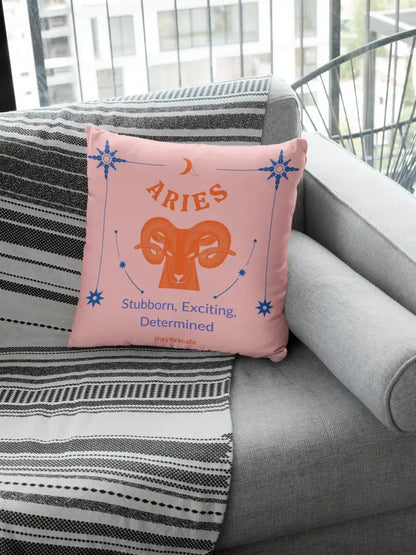 Aries sign Cushion Cover