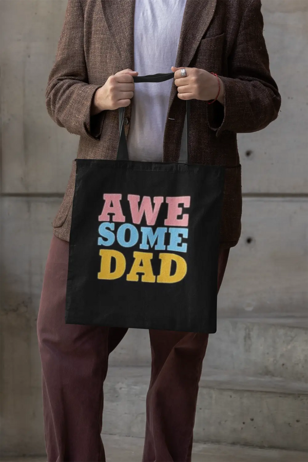 Awesome Dad Tote Bag