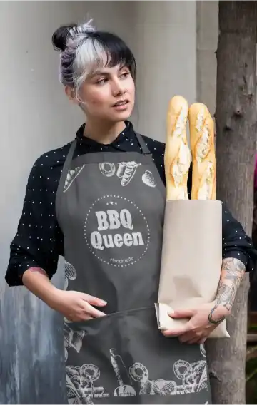 BBQ Queen Wife Apron