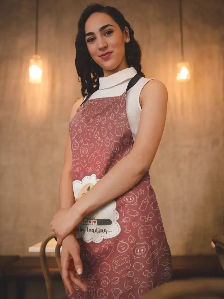 Baby Loading Mom Apron