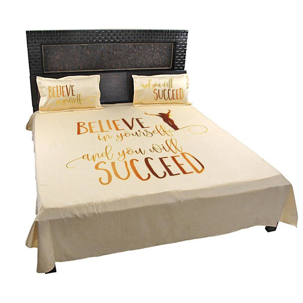 Believe-In-Yourself-And-You-Will-Succeed-Quote-Bedsheet-Mango