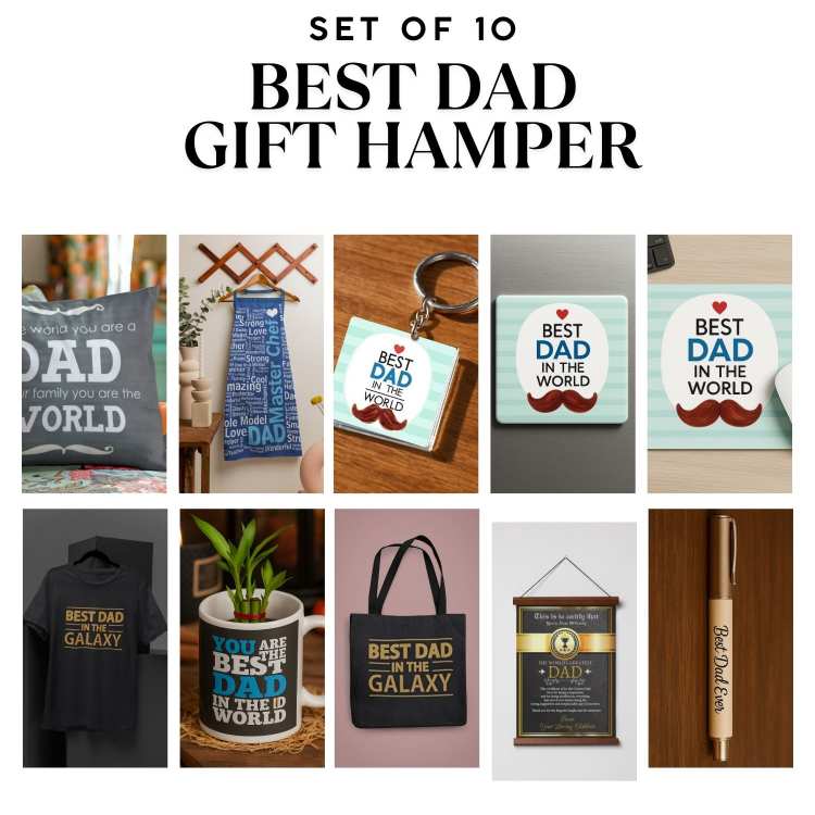 Best Dad Hamper Set of 10 Gifts (1)