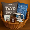 Best Dad Personalised Gift Hamper, Set Of 6