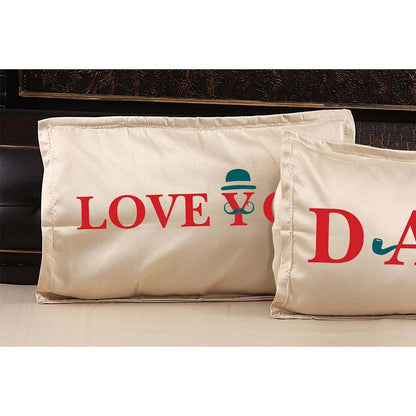 Best-Dad-In-The-World-Bedsheet-Pillow-Beige