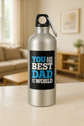 Best Dad in the World Personalised Sipper Bottle 600ml