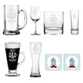 Best Dad In The World Personalised Bar In A Box Glassware Set