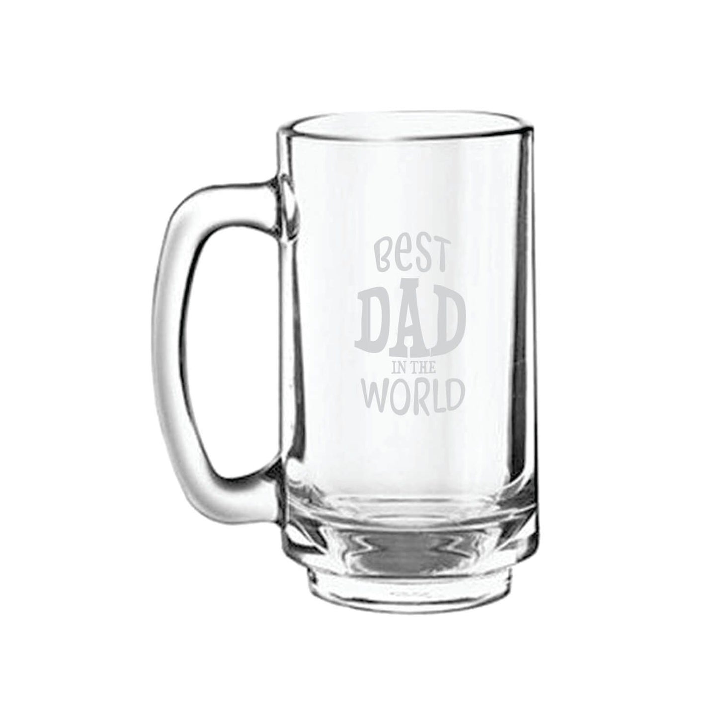Funky Best Dad in the World Beer Mug 1