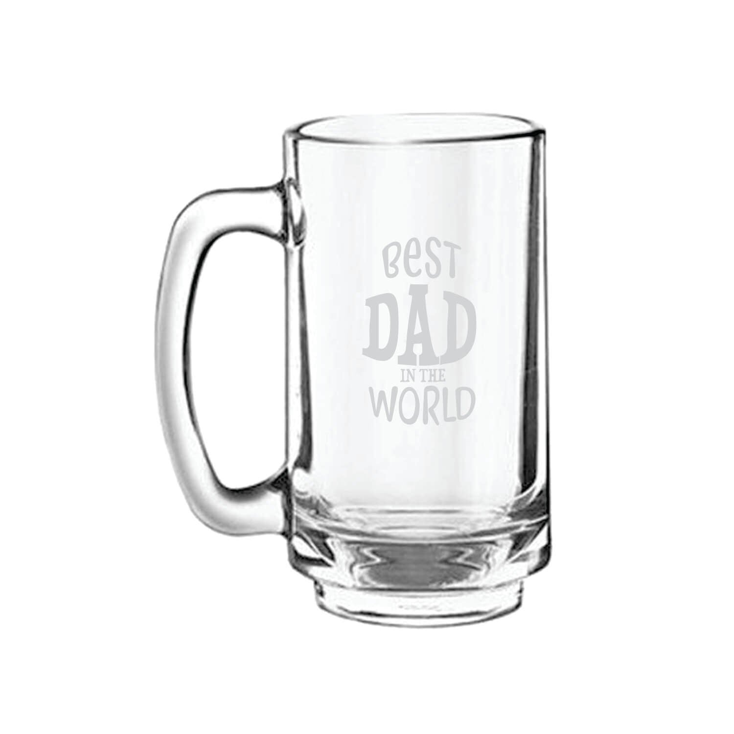 Funky Best Dad in the World Beer Mug 1