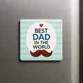 Best Dad in the World Personalised Fridge Magnet