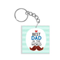 Best Dad in the World Personalised Acrylic Keychain