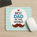 Best Dad in the World Personalised Mousepad