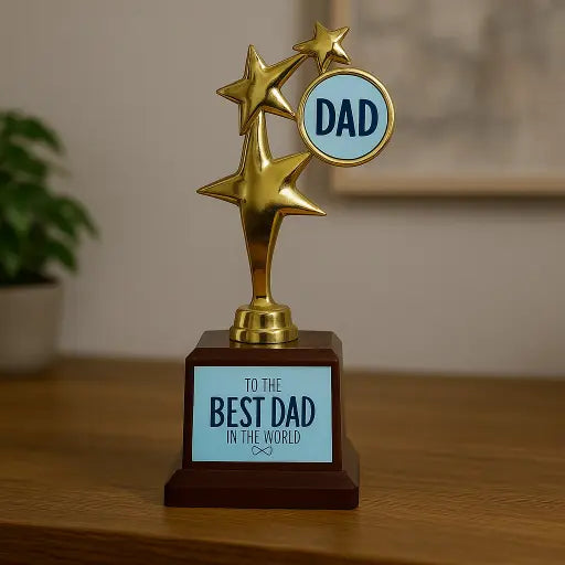 Best Dad in the world Trophy