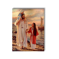 Lord Jesus With Children Canvas Wall Painting Frame