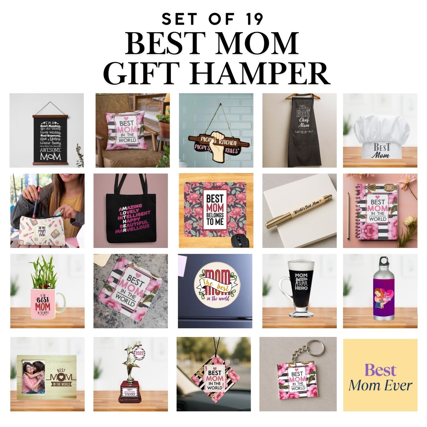 Best Mom Gift Hamper Set of 19