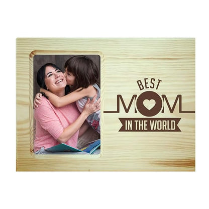 Best Mom in The World Photo Frame
