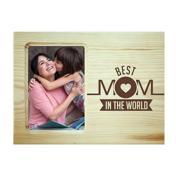 Best Mom in The World Photo Frame