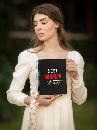 Best Mumma Ever Wirebound Notebook