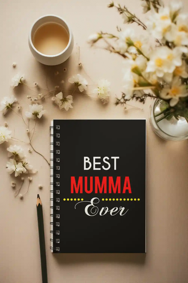 Best Mumma Ever Wirebound Notebook
