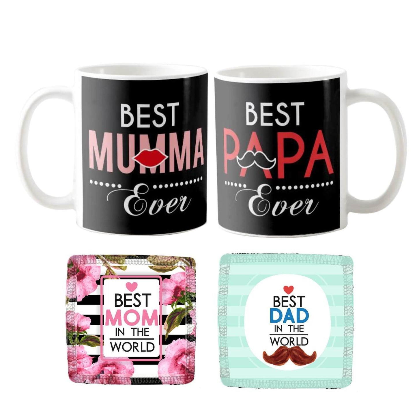 Best Mumma Papa Ever Couple Coffee Mug