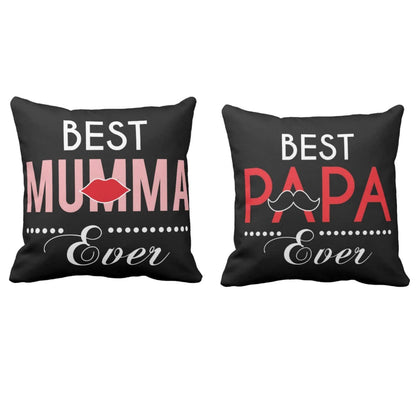 Best-Mumma-Papa-ever-cushion-Cover