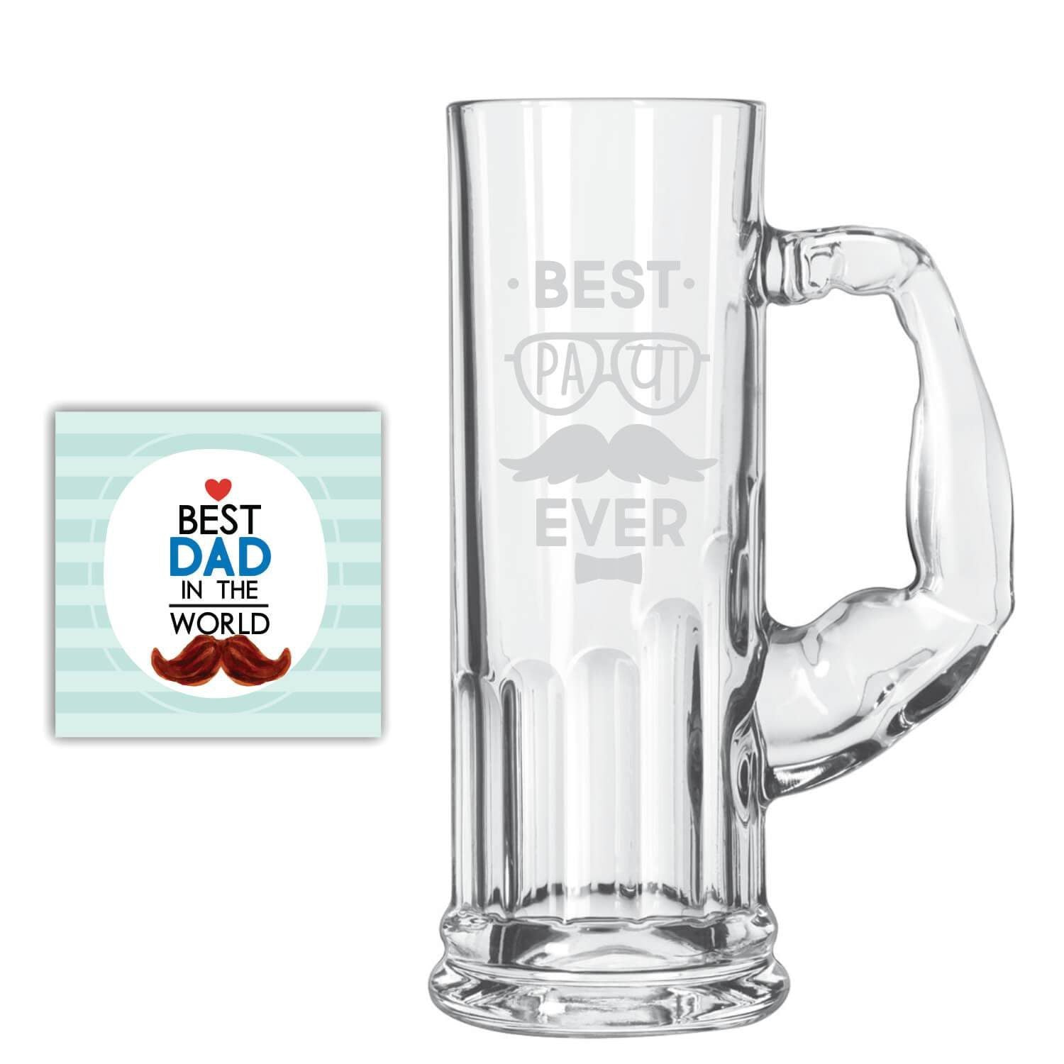 Best Papa Ever Beer Mug 1