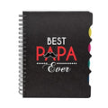 Best Papa Ever Notebook - 300 Pages Wiro-Bound Ruled Diary