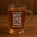 Best Dad in the World Personalised Tea Cup - 180ml