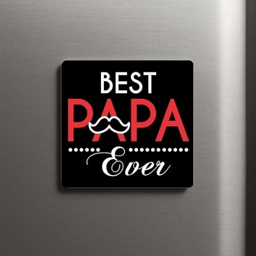 Best papa Ever Fridge Magnet