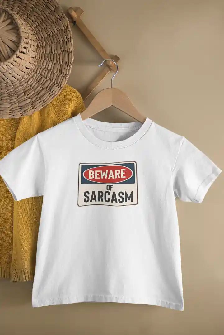 Beware of Sarcasm Unisex Drifit Kid T-shirt