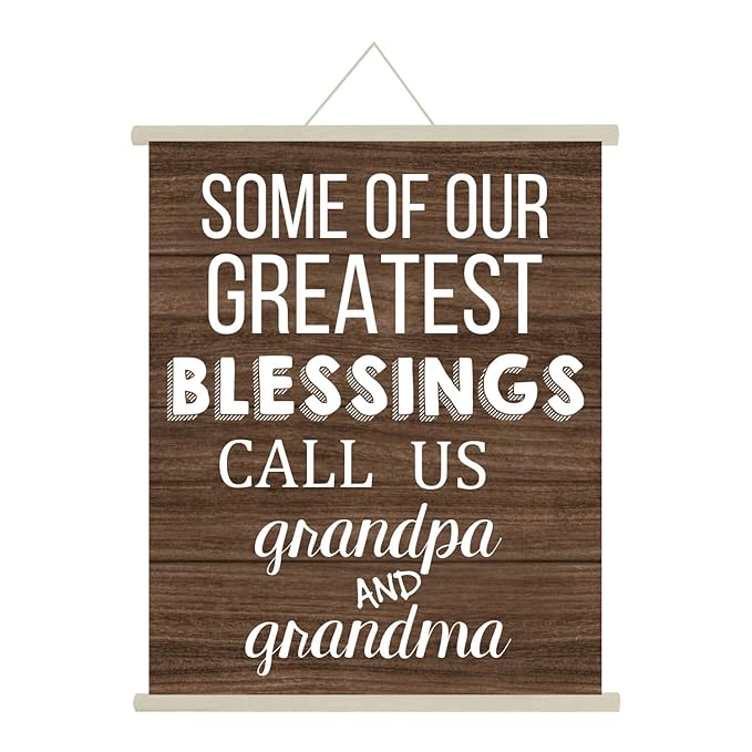 Blessings Call us Grandpa Scroll