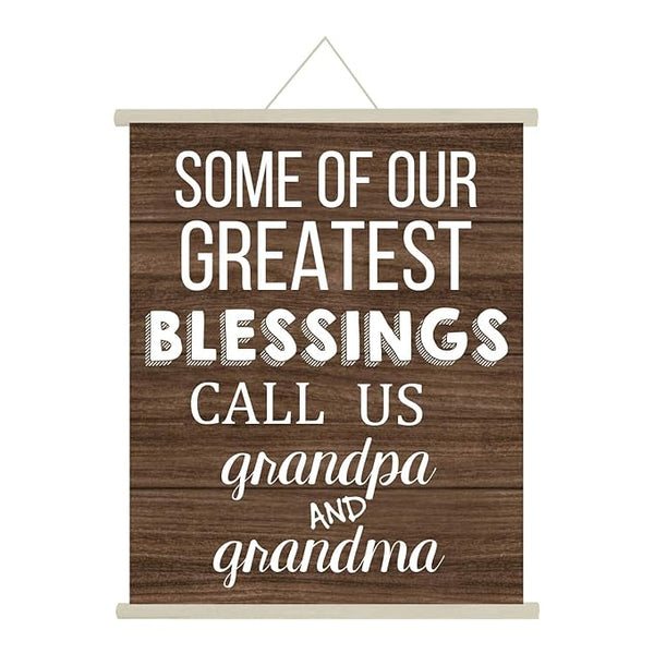 Blessings Call us Grandpa Scroll