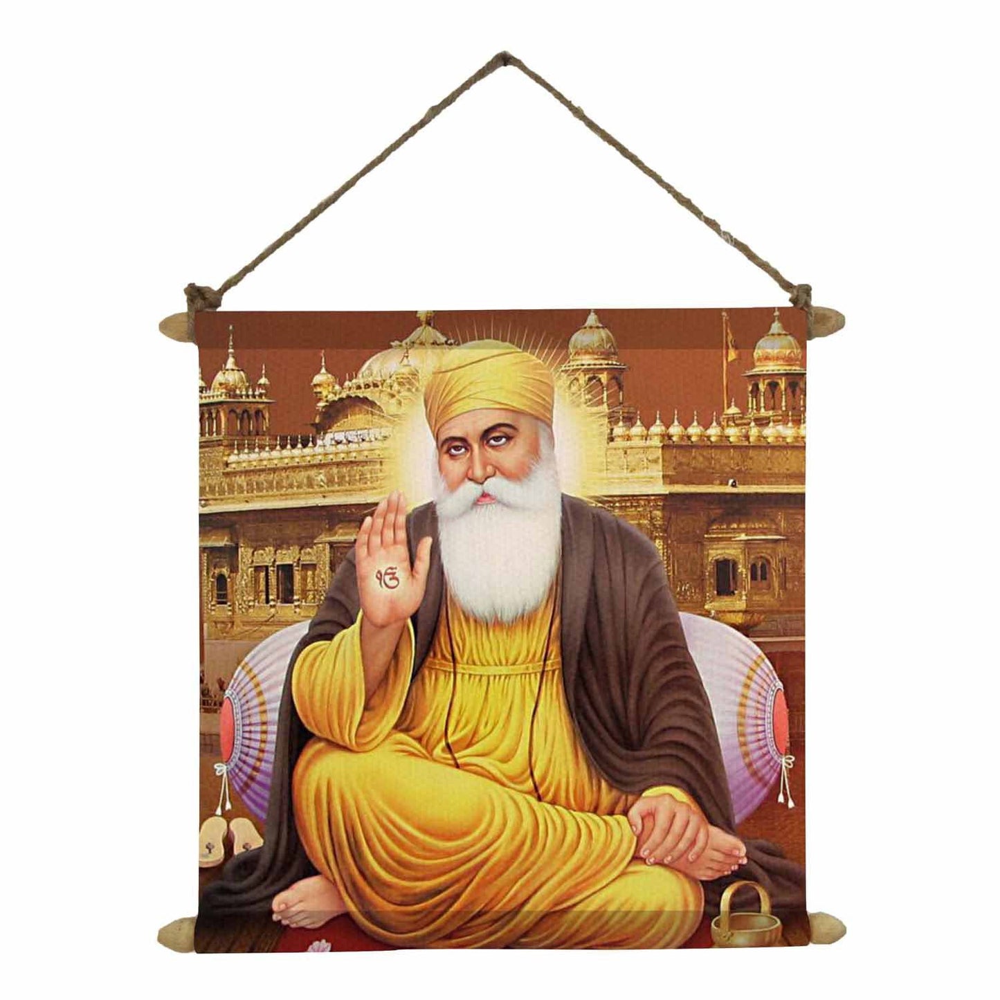 Blissful-Guru-Nanak-Dev-Ji-Scroll-KH4499