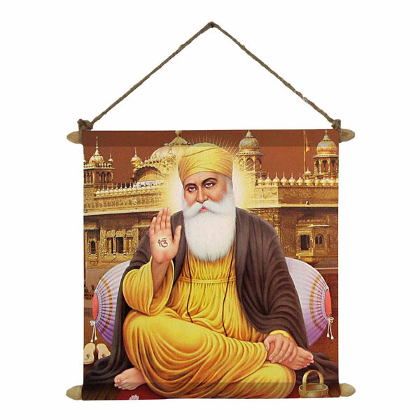 Blissful-Guru-Nanak-Dev-Ji-Scroll-KH4499
