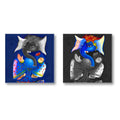 Blissful Lord Ganesha Canvas Frame - Devotional Wall Art