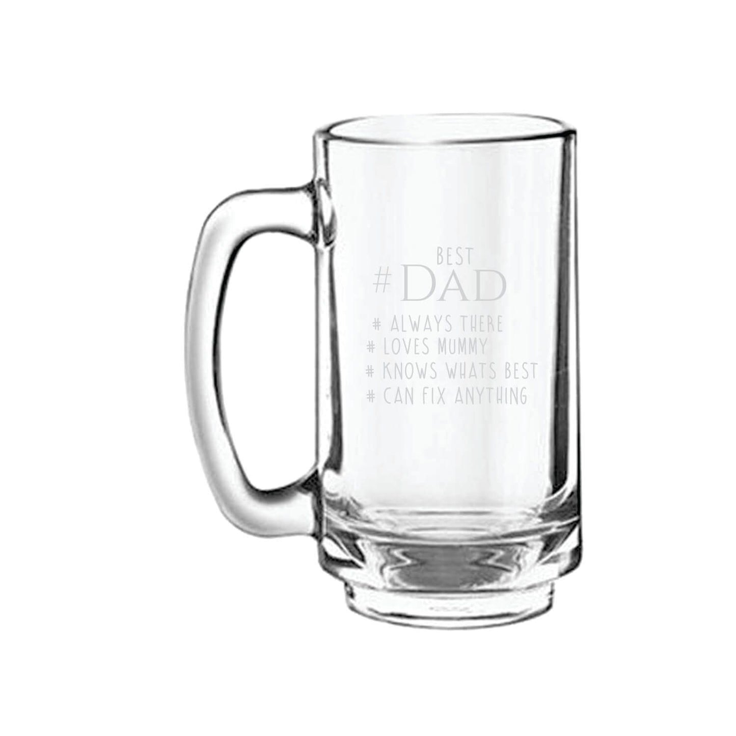 Bowtie Best Dad Beer Mug 1