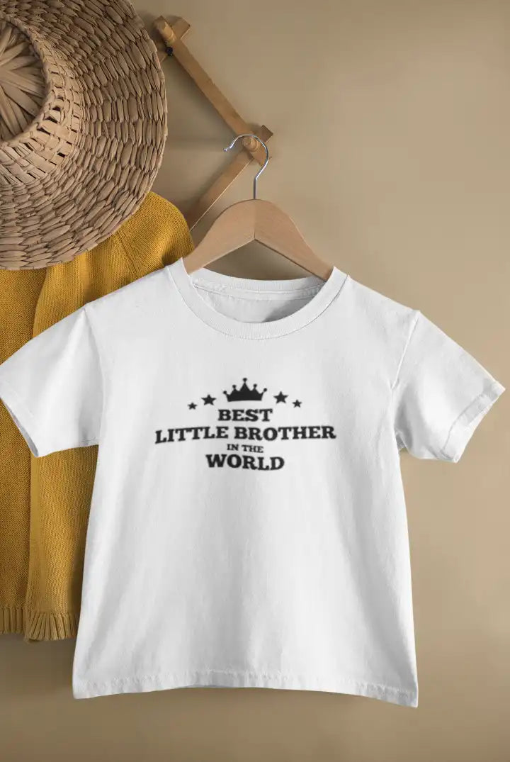 Boys Drifit T-shirt Best Little Brother in the World