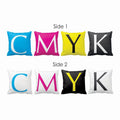 Cushion Cover Set of 4 - CMYK Double-Sided Print