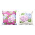 Camellia Floral Cushion Cover Set of 2 for Sofa Decor
