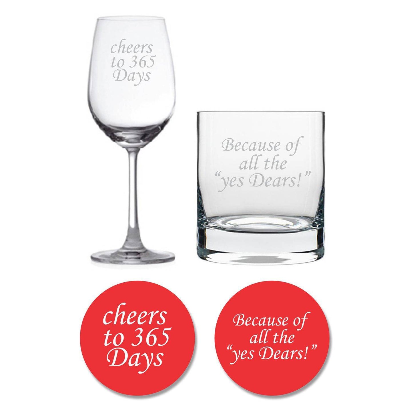 Cheers-1st-Anniversary-Whiskey-Wine-Glasses-Coaster