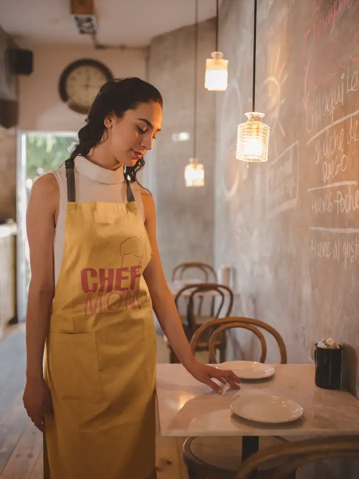 Chef Mom Kitchen Apron