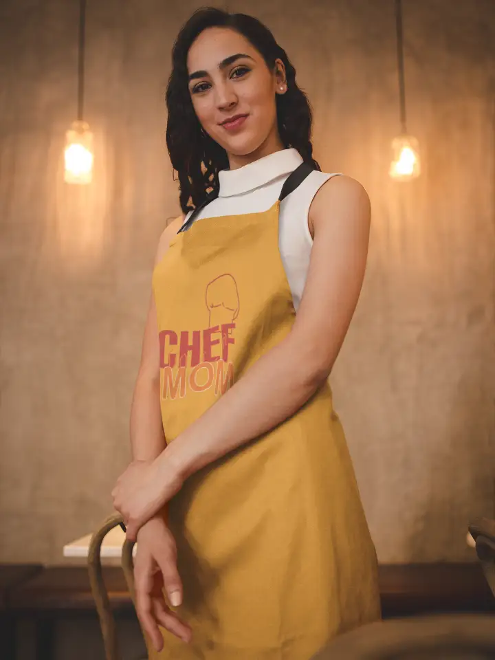 Chef Mom Kitchen Apron