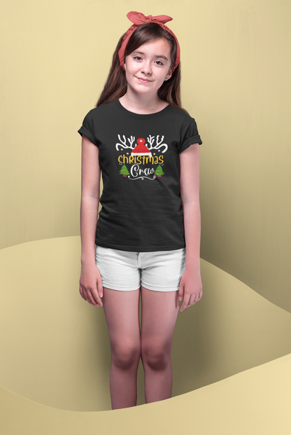 Christmas crew kid tshirt-1
