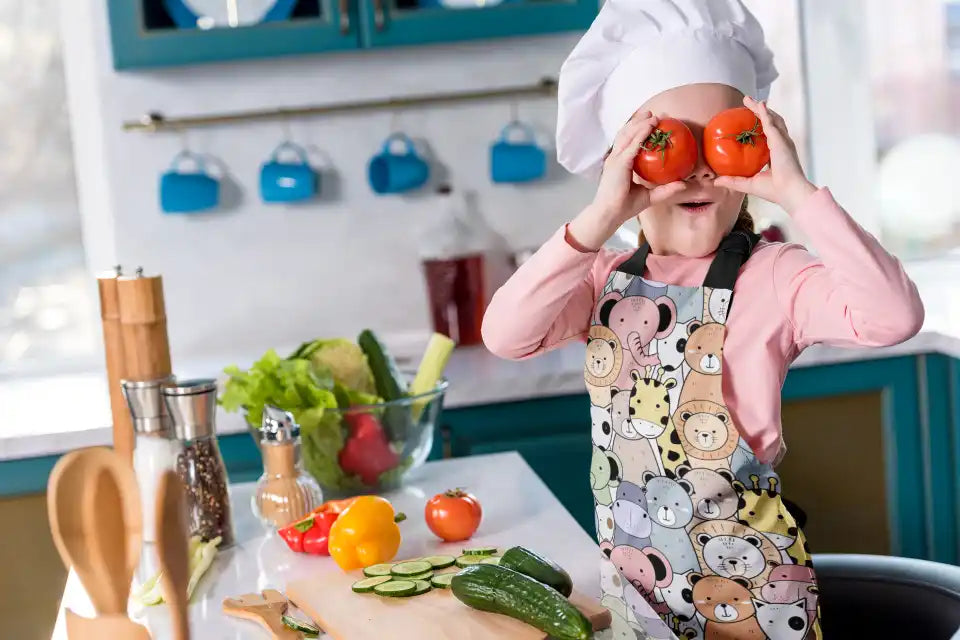 Cool Animals Kids Apron (1)