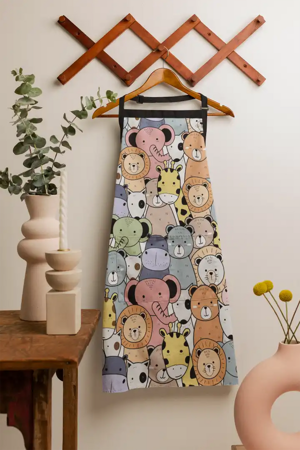 Cool Animals Kids Apron