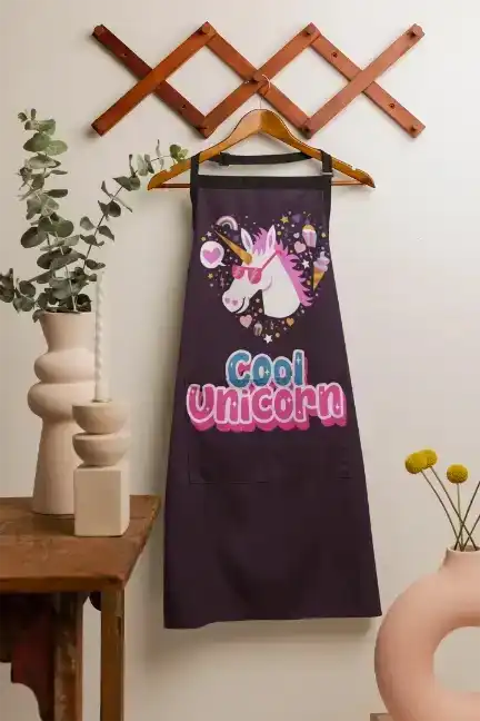 Cool Unicorn Kids Apron