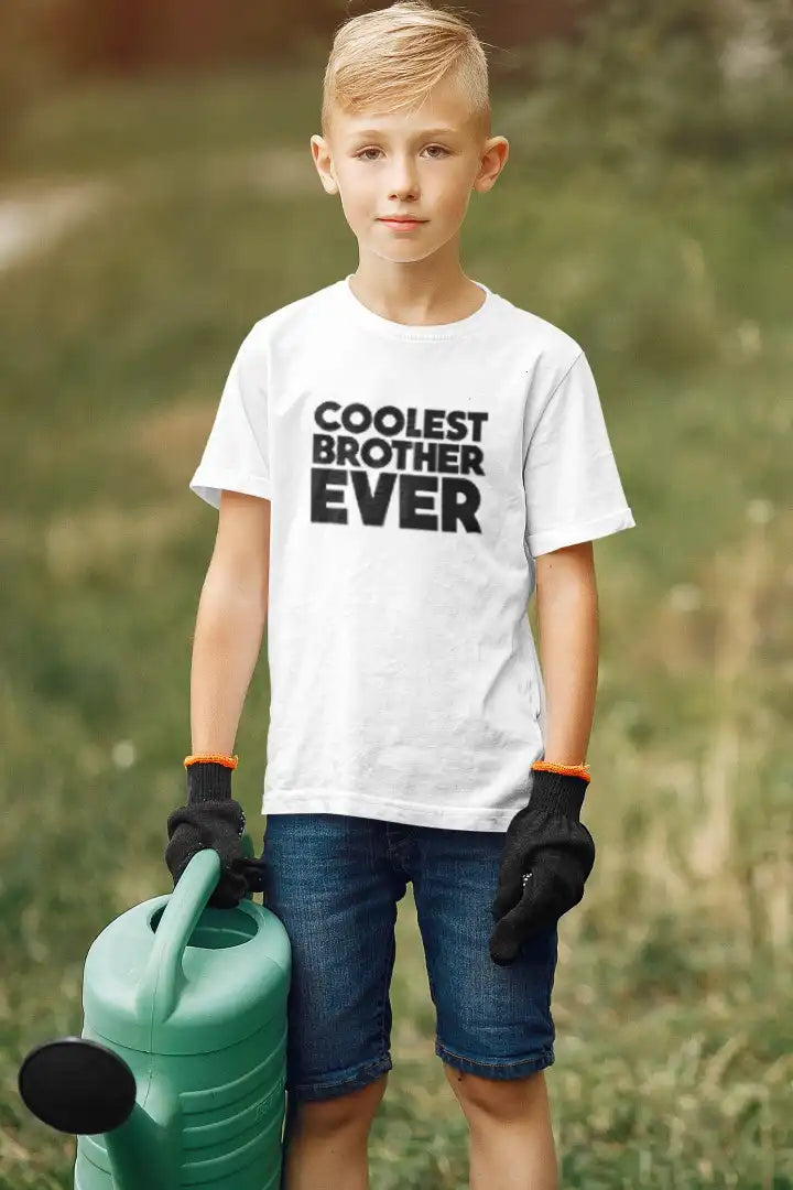 Coolest Brother Ever Boys Drifit T-shirt