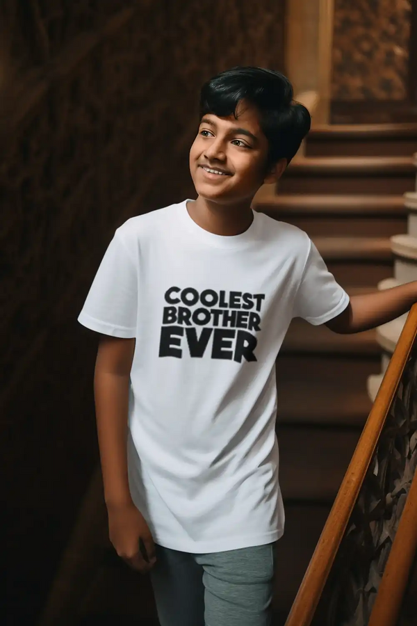 Coolest Brother Ever Boys Drifit T-shirt