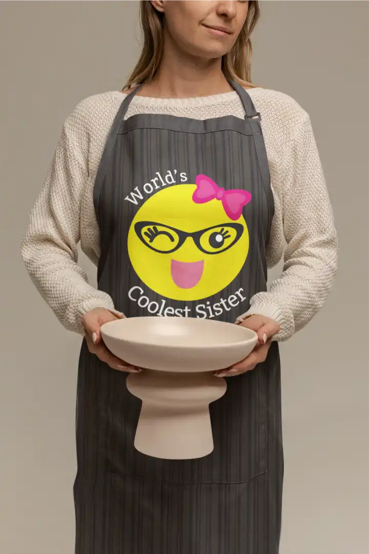 Coolest Sister Apron