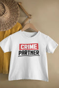 Crime Partner Boys Dri-Fit T-Shirt for Siblings