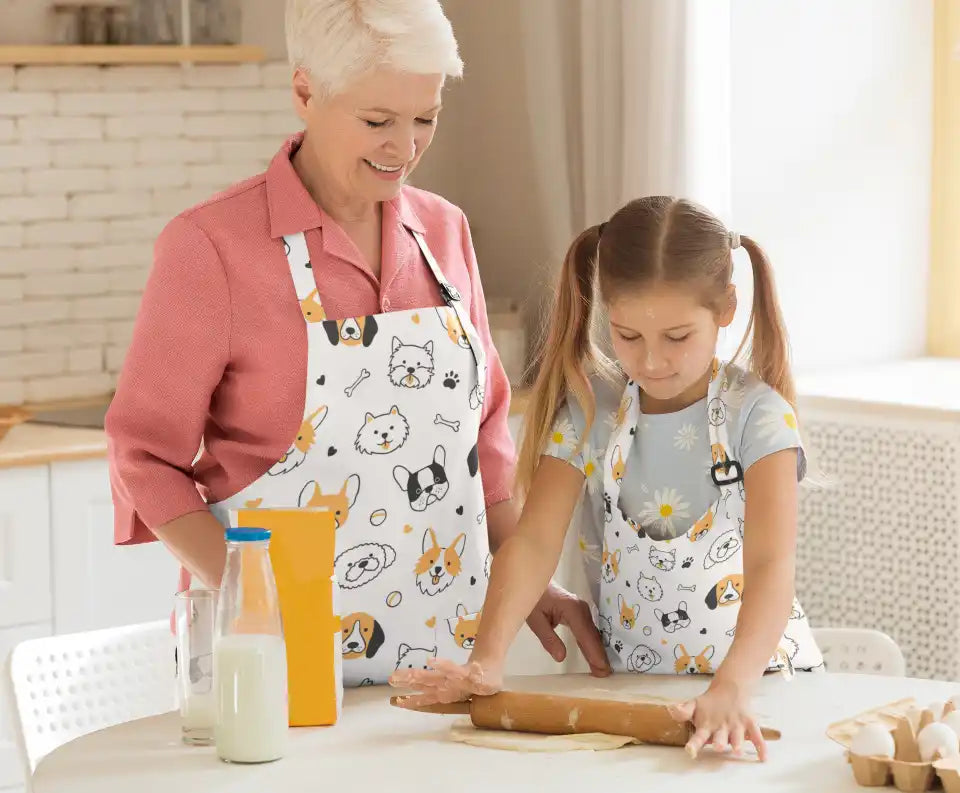 Cute Animals Kids Apron
